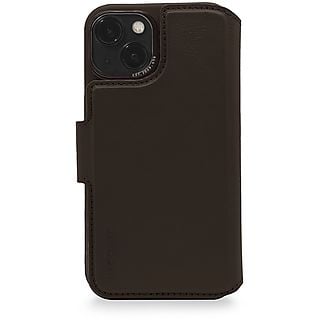 DECODED Decoded 2 in 1 Leather Detachable Wallet Telefoonhoesje voor Apple iPhone 14 Bruin