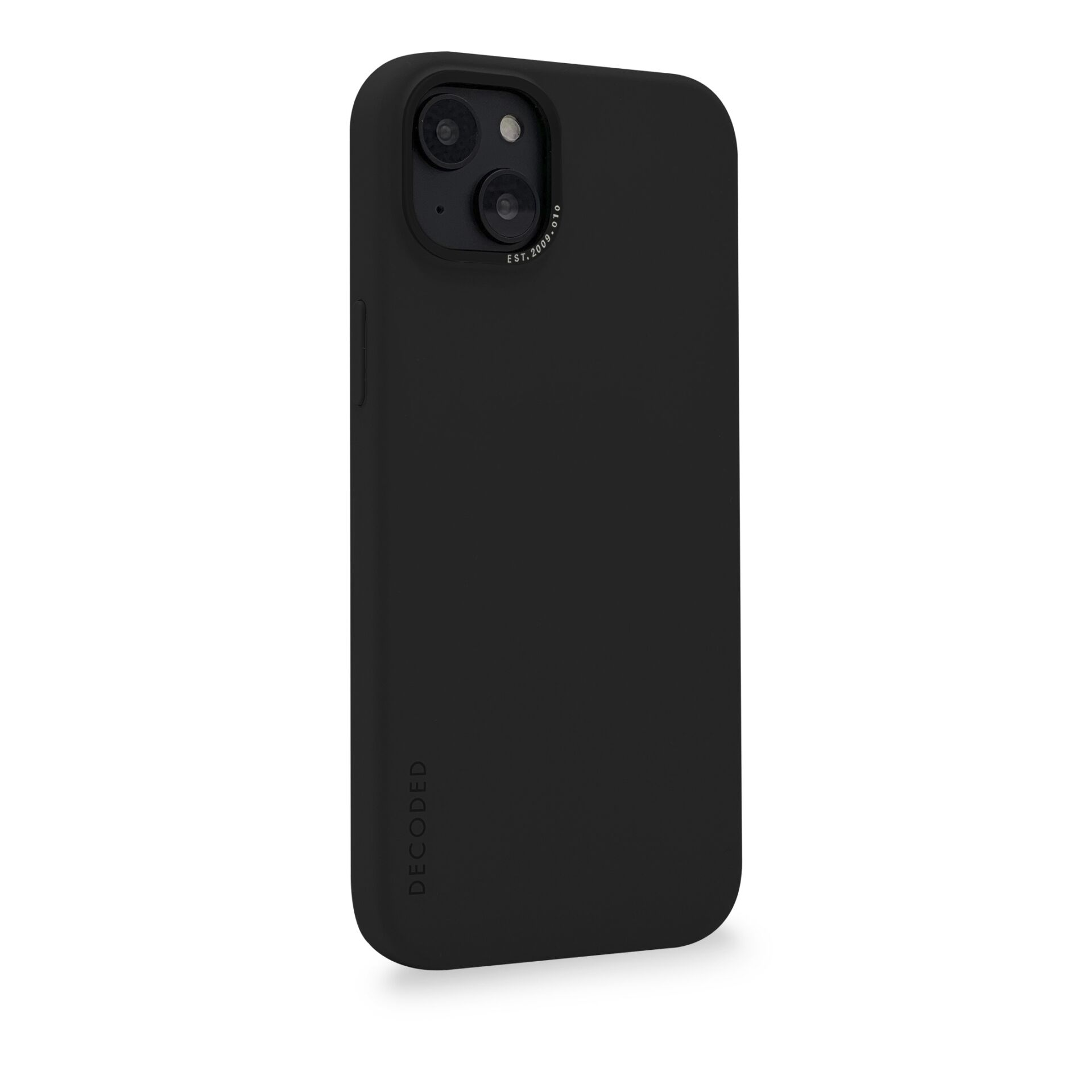 Plus, AntiMicrobial DECODED Backcover 14 Charcoal iPhone Backcover, Apple, Charcoal, Silicone