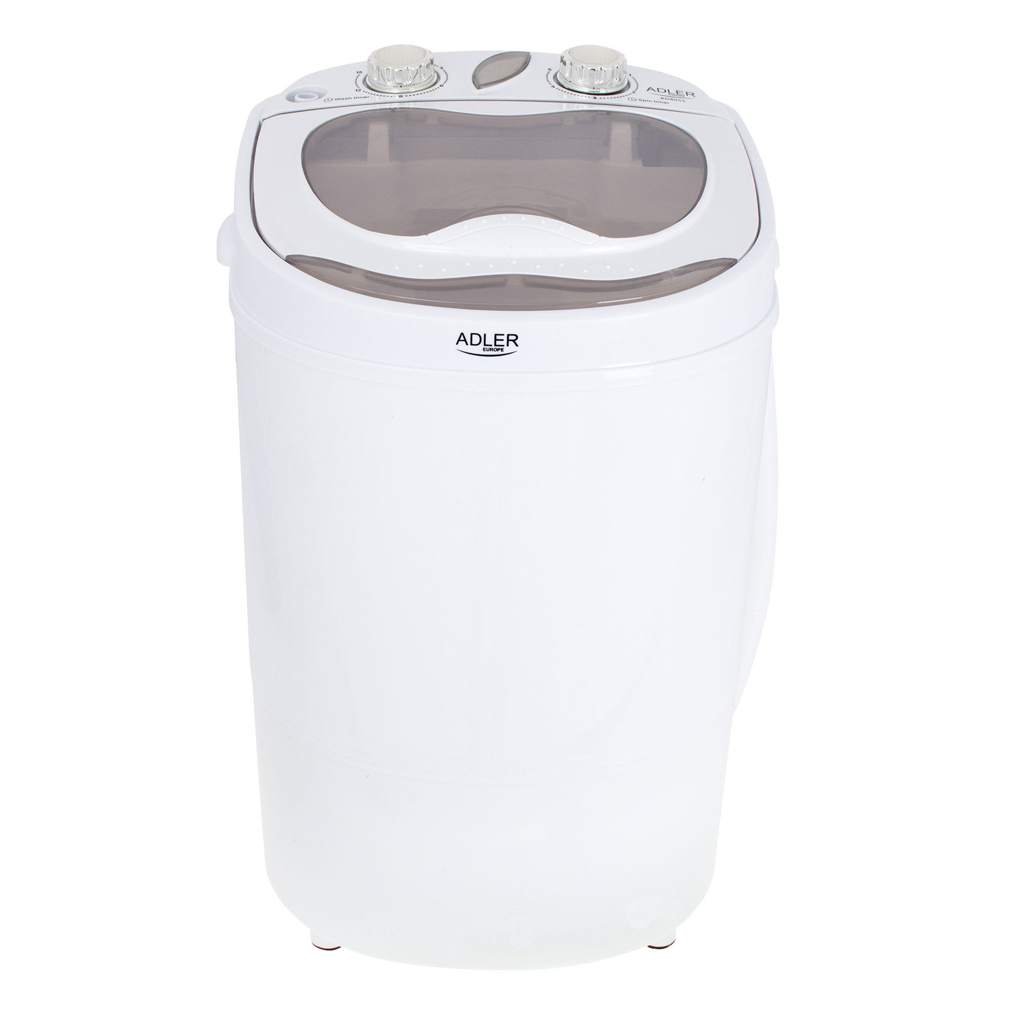 Lavadora portátil - AD 8055 ADLER, 5 kg, Blanco