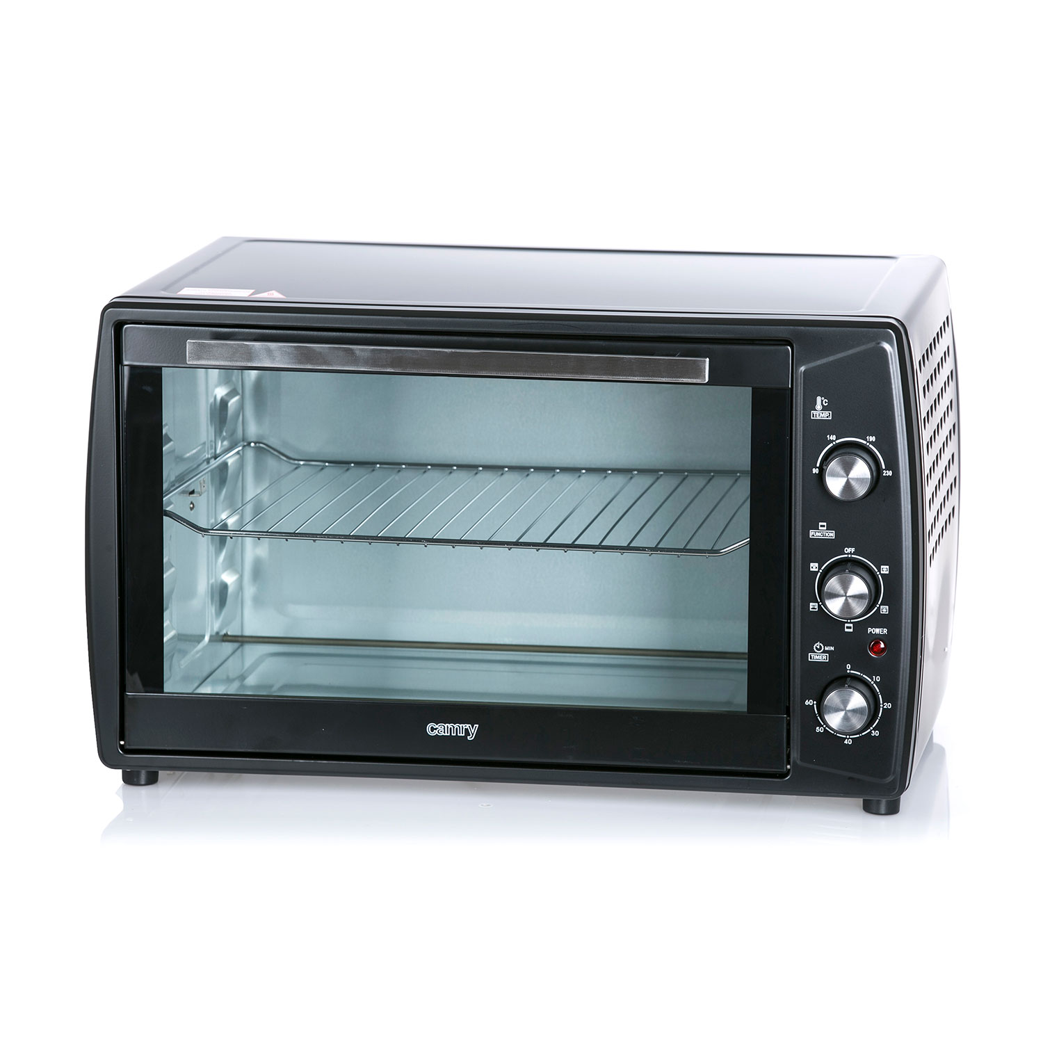 Mini horno - CR 6017 CAMRY, Negro