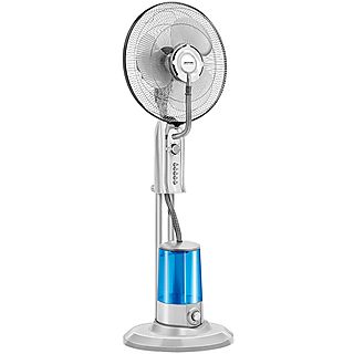 Ventilador nebulizador - MPM MWP-20 Ventilador Nebulizador Agua, 3 Velocidades, Temporizador, 75W, 75 W, 2 velocidades, Gris