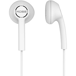 Auriculares de botón - KOSS KE5, Intraurales, Blanco