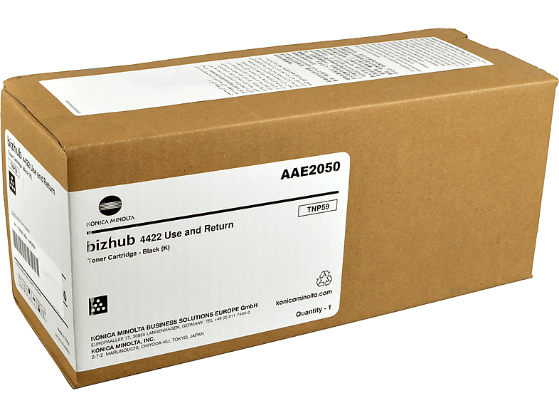 KONICA MINOLTA TNP-59 Toner (AAE2050) schwarz