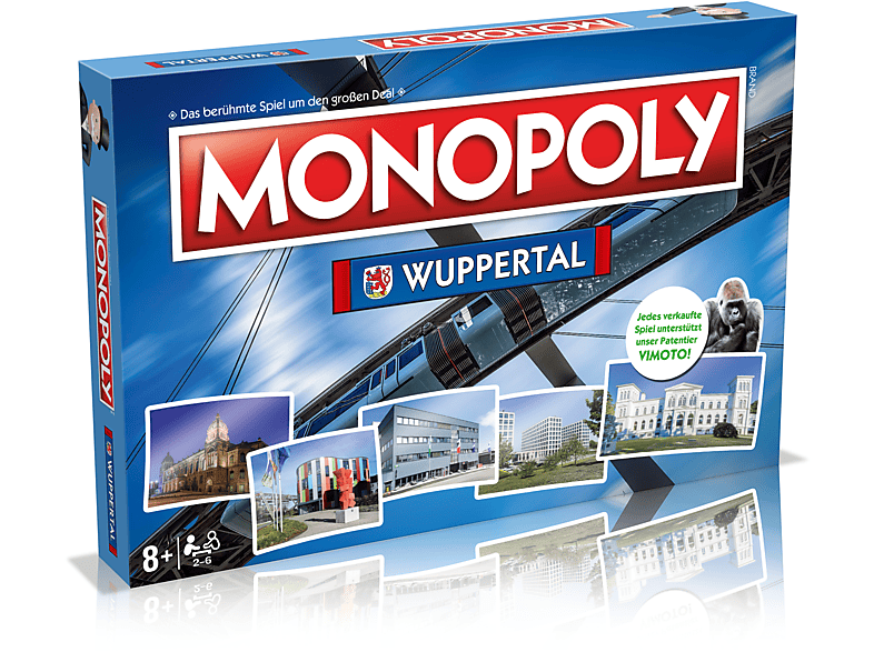 Wuppertal Brettspiel MOVES WINNING Monopoly