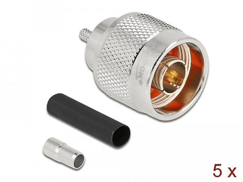 90017 Adapter, Silber DELOCK