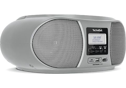 TECHNISAT DigitRadio 1990 DAB-Radio, FM, Bluetooth, silber | SATURN