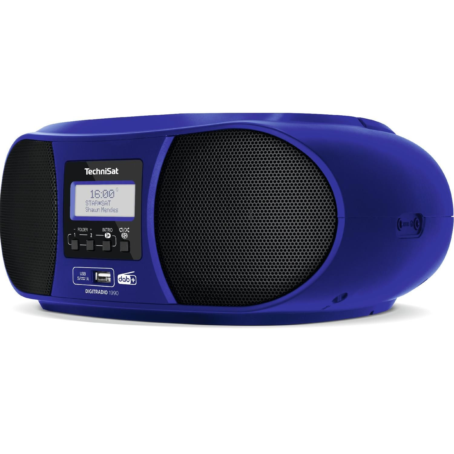 1990 DAB-Radio, Bluetooth, FM, blau TECHNISAT DigitRadio