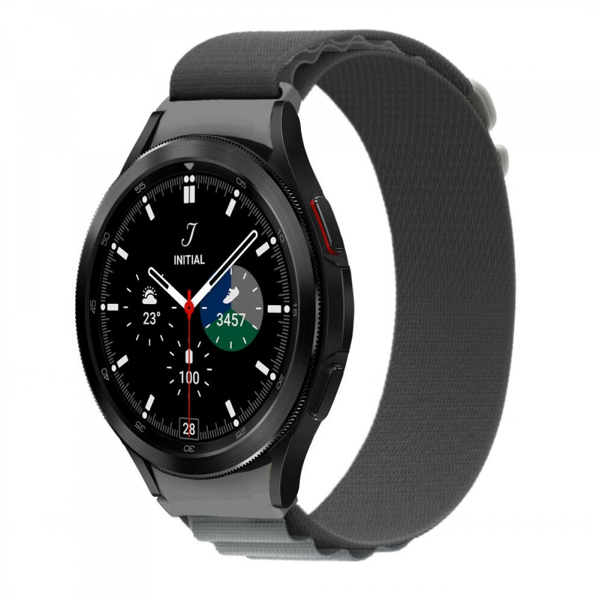 CASEONLINE Artic, Smartband, Samsung, Galaxy 4 Grau Classic Watch (42mm)