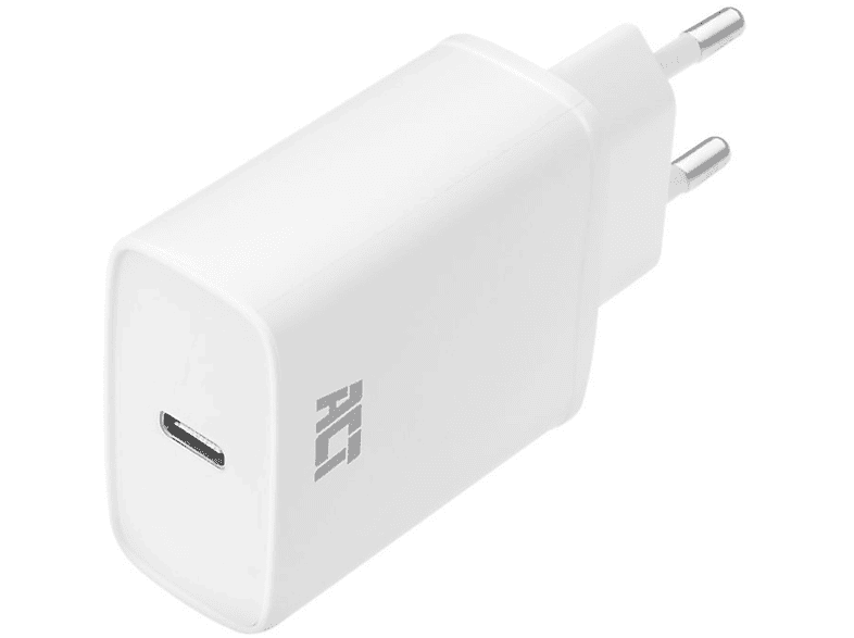 ACT AC2100 USB-C Ladegerät Weiß W, 20.0 Universal