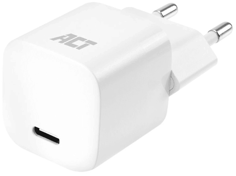 ACT AC2120 USB-C Ladegerät Universal, 20 Weiß W