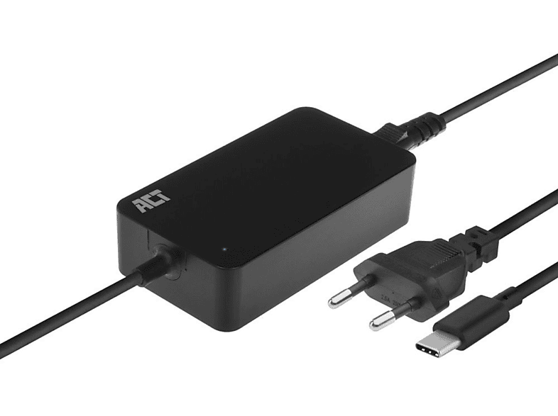 ACT AC2000 USB-C Ladegerät Schwarz Universal, 45.0 W