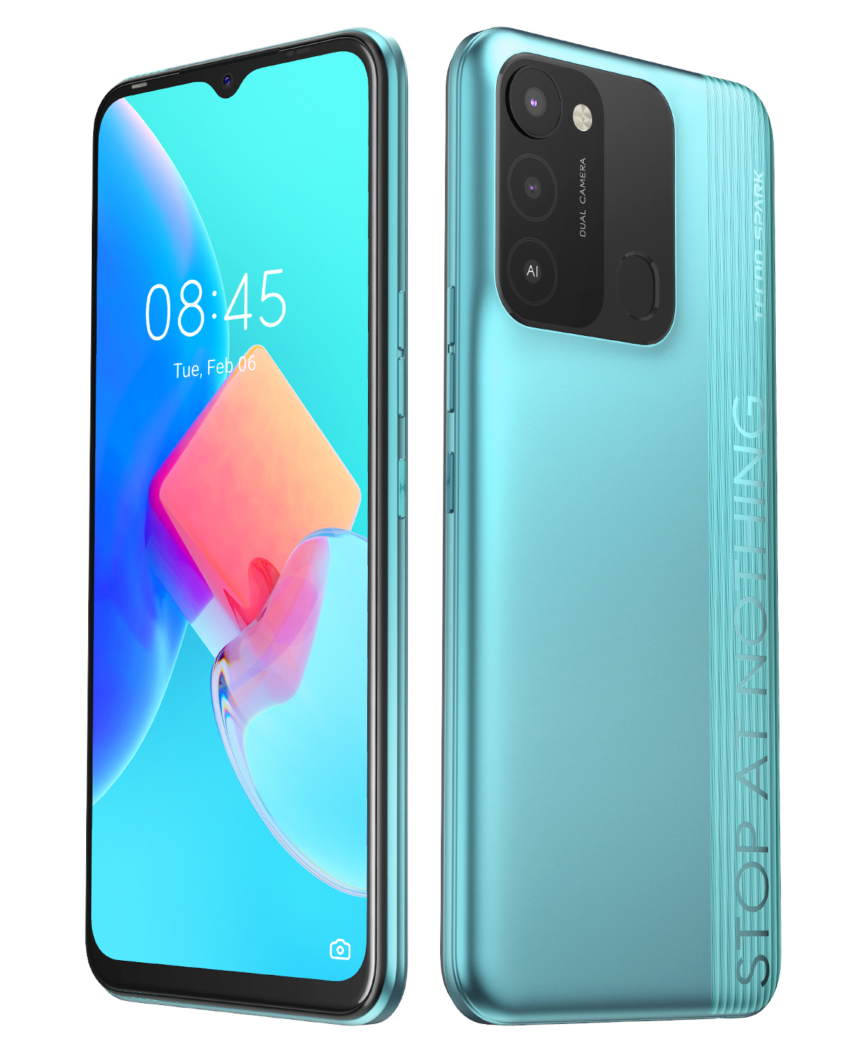 TECNO MOBILE GB SPARK 8C Cyan SIM 128 Dual Turquoise