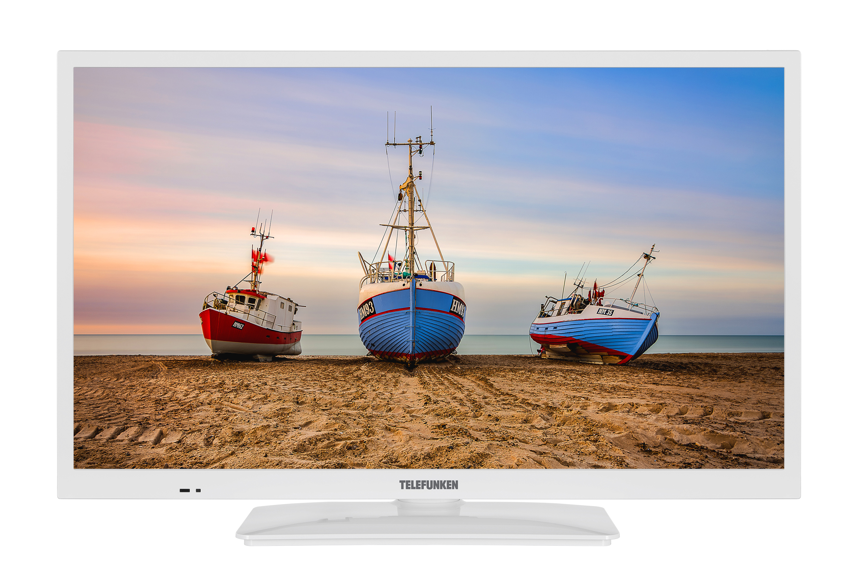 / 24 XH24N550M-W 60 (Flat, LED HD-ready) TELEFUNKEN TV cm, Zoll
