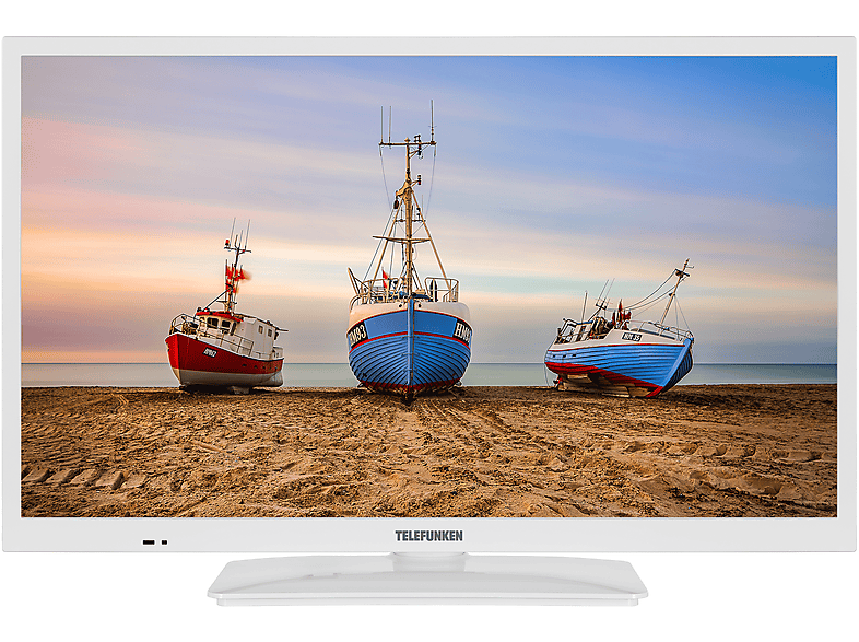 / 24 XH24N550M-W 60 (Flat, LED HD-ready) TELEFUNKEN TV cm, Zoll