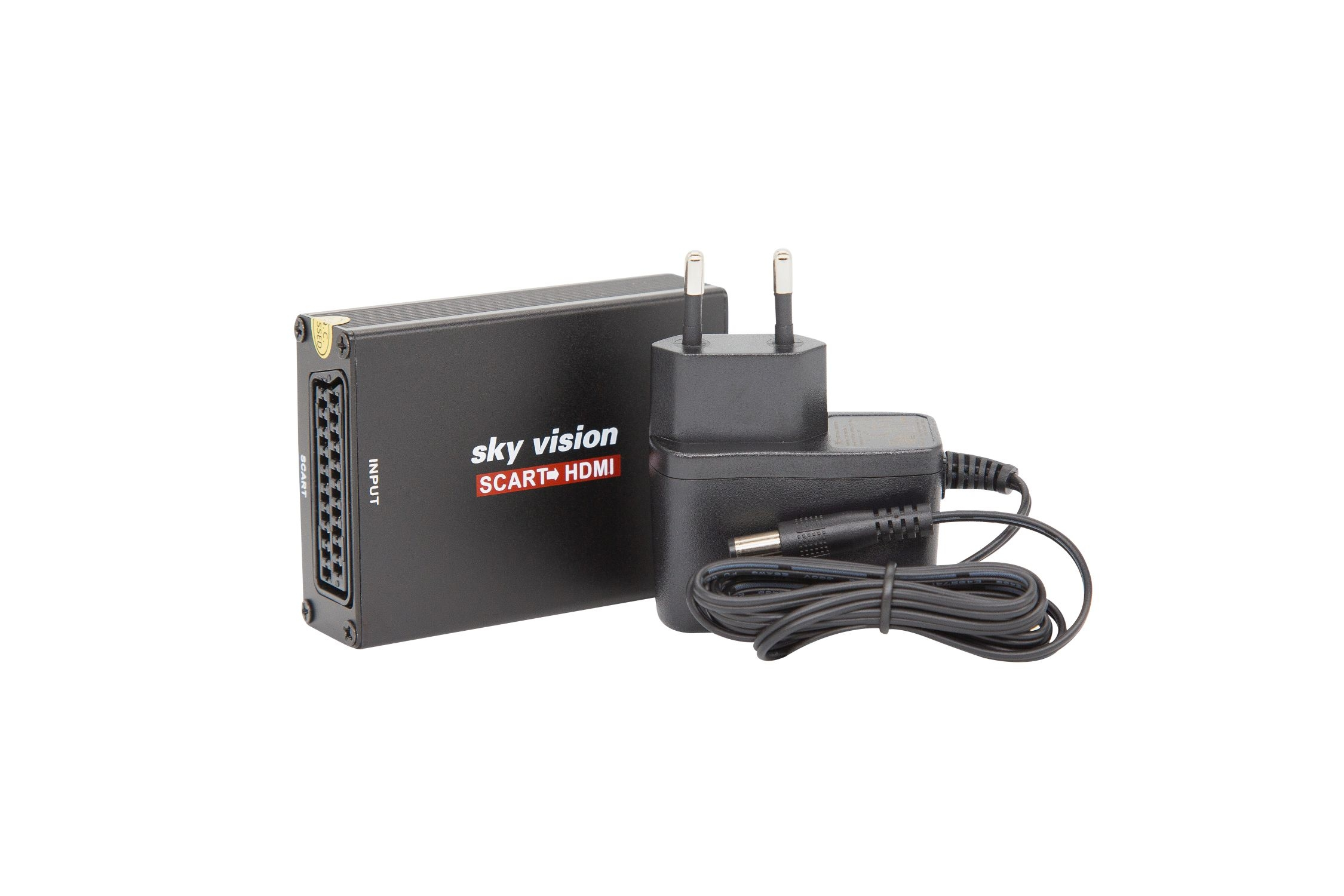 SKY HDMI-Konverter, zu VISION Scart schwarz V1115