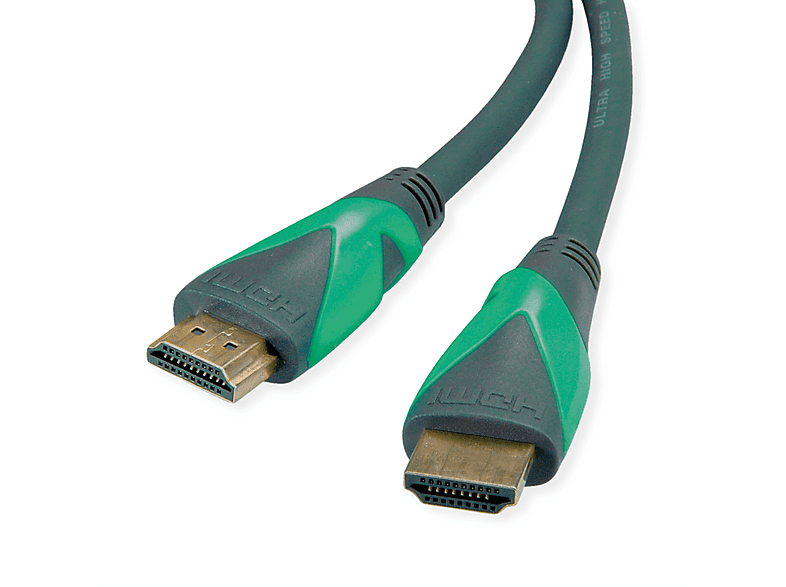Ultra HDMI Kabel GREEN ATC mit HD mit Ethernet, HD ST/ST ROLINE Ethernet 8K HDMI Kabel Ultra