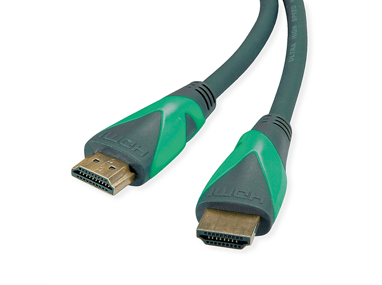 ROLINE GREEN ATC 8K HDMI Ultra HD Kabel mit ST/ST HDMI Ultra