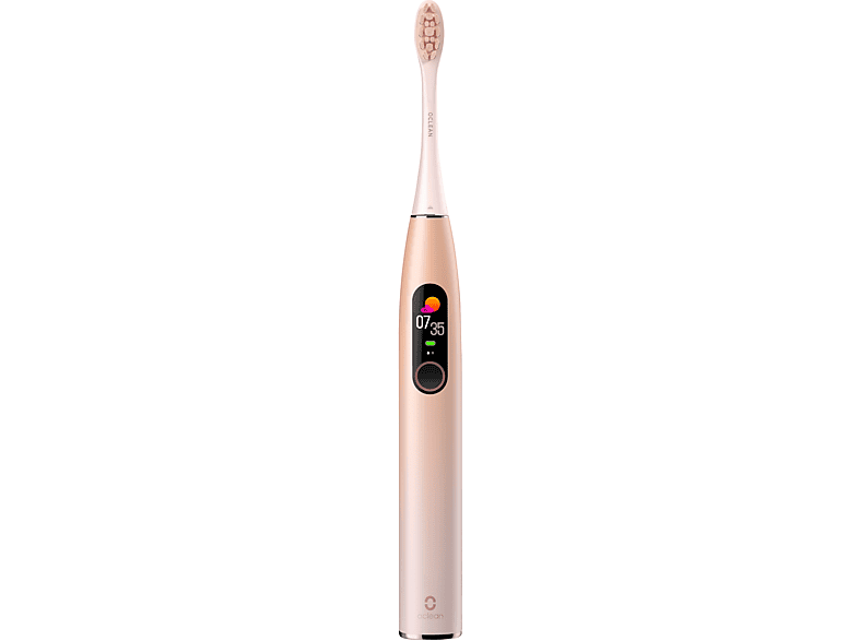 OCLEAN X Pro Elektrische Zahnbürste rose | Schallzahnbürsten