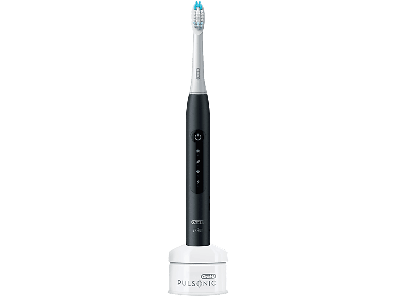 ORAL-B Pulsonic Slim Luxe 4500 + Elektrische schwarz Reiseetui Zahnbürste