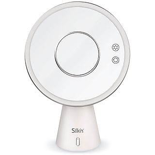 SILK'N Music Mirror - LED-Spiegel mit Bluetooth-Lautsprecher Spiegel Weiß