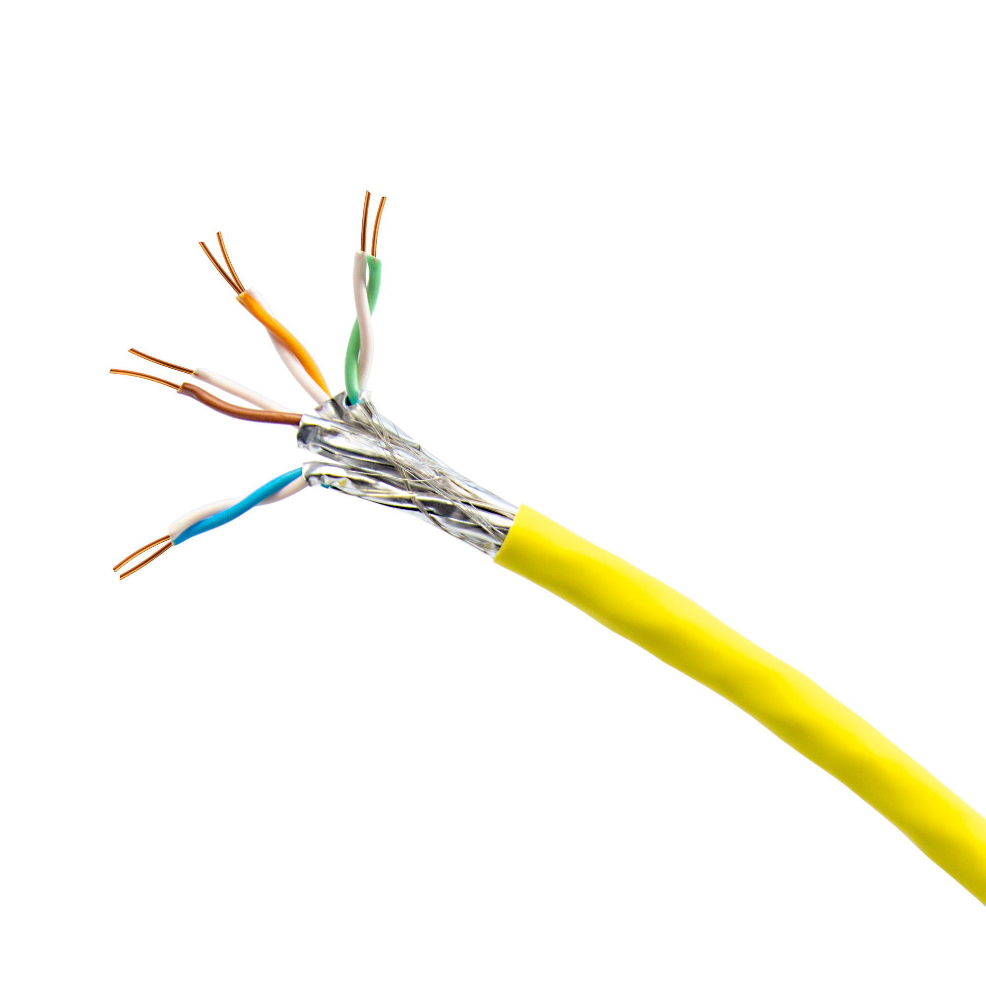 PREMIUMX 500m CAT 7A LAN Ethernet Netzwerkkabel, m Kabel Datenkabel, Netzwerkkabel 500 Simplex