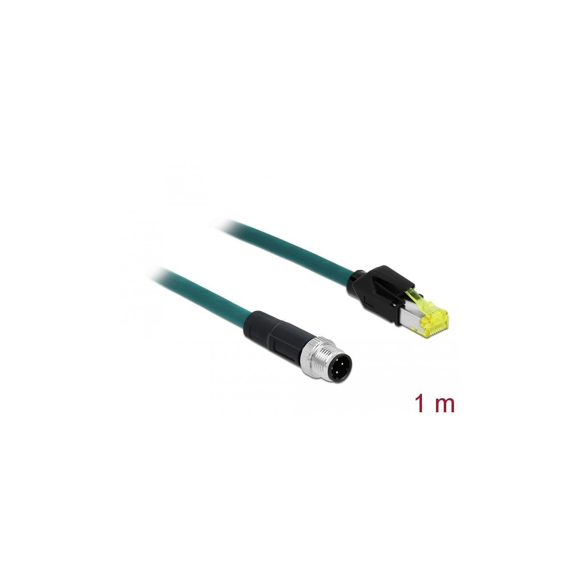 DELOCK 85441 Patchcable Cat.6a, Türkis