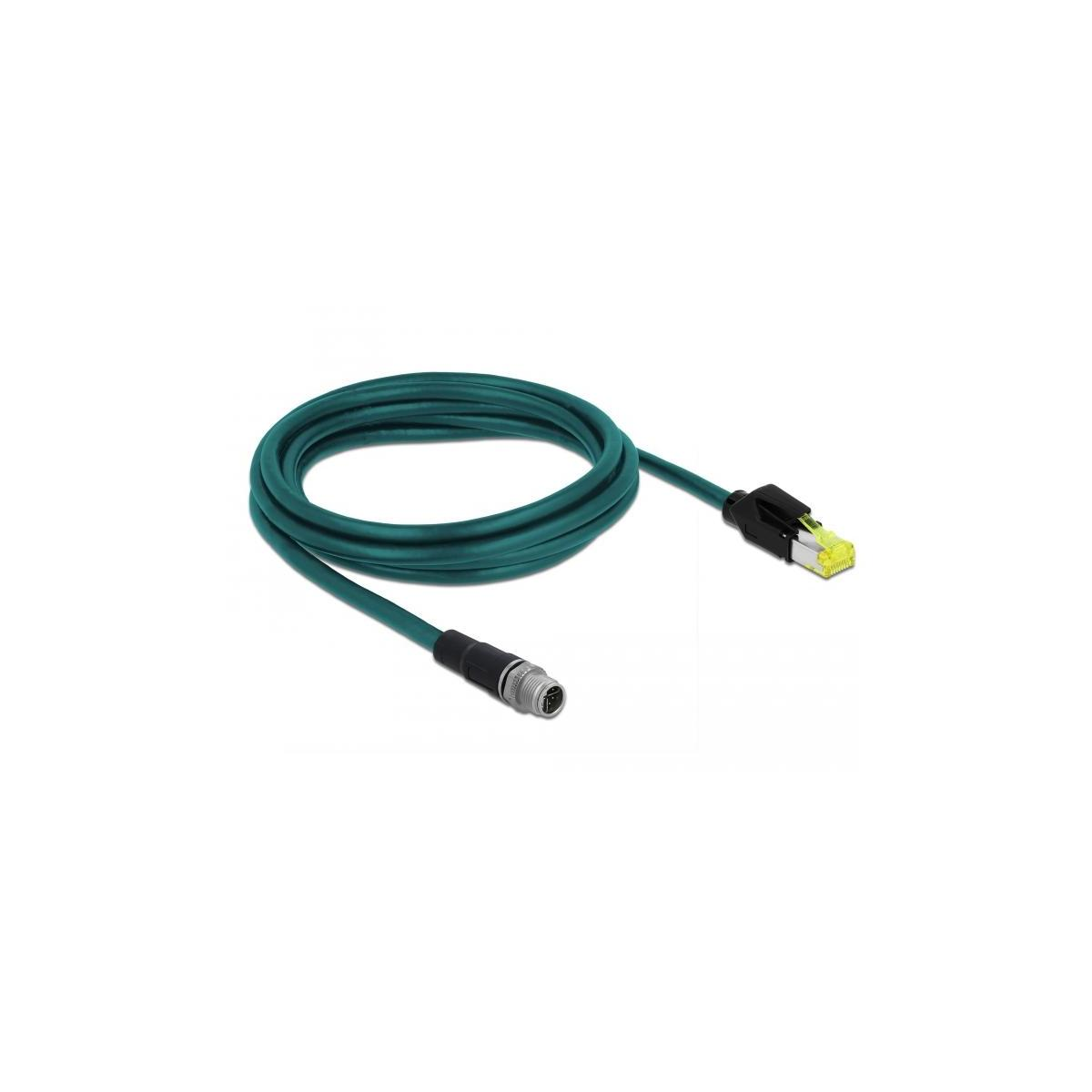 DELOCK 85430 Cat.6a, Türkis Patchcable