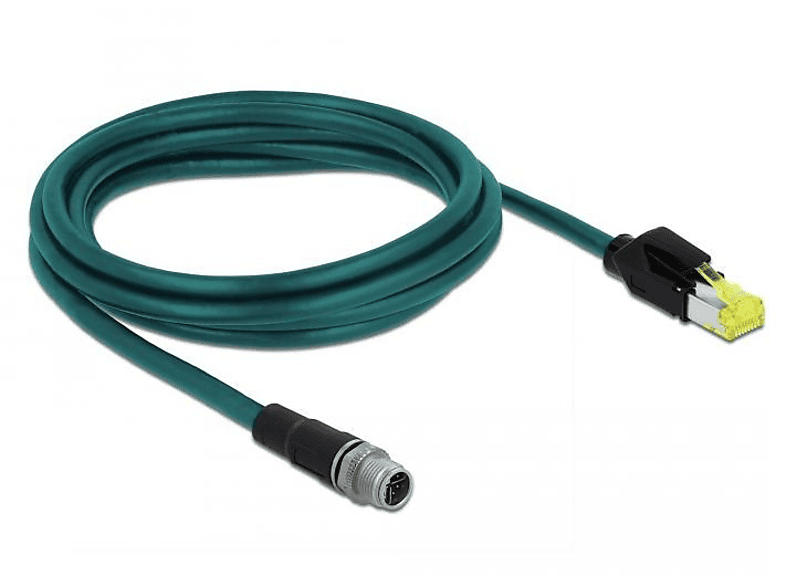 DELOCK 85430 Patchcable Cat.6a, Türkis