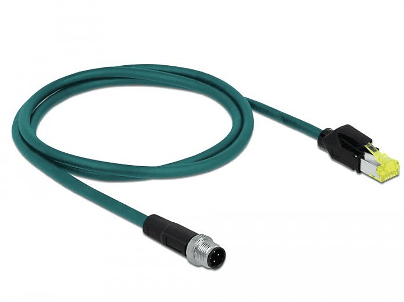 DELOCK 85442 Patchcable Cat.6a, Türkis | Patchkabel