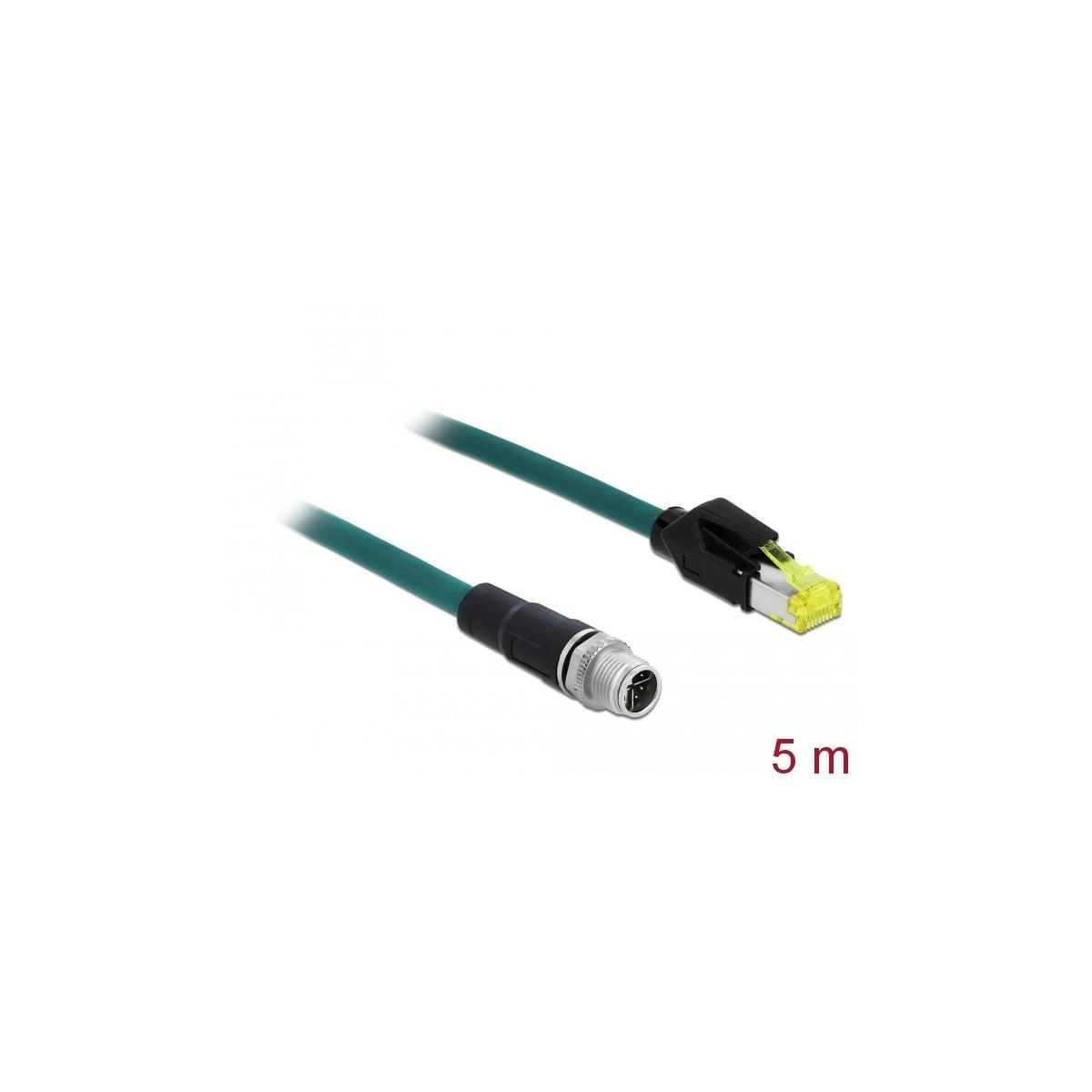 DELOCK Patchcable Türkis 85432 Cat.6a,