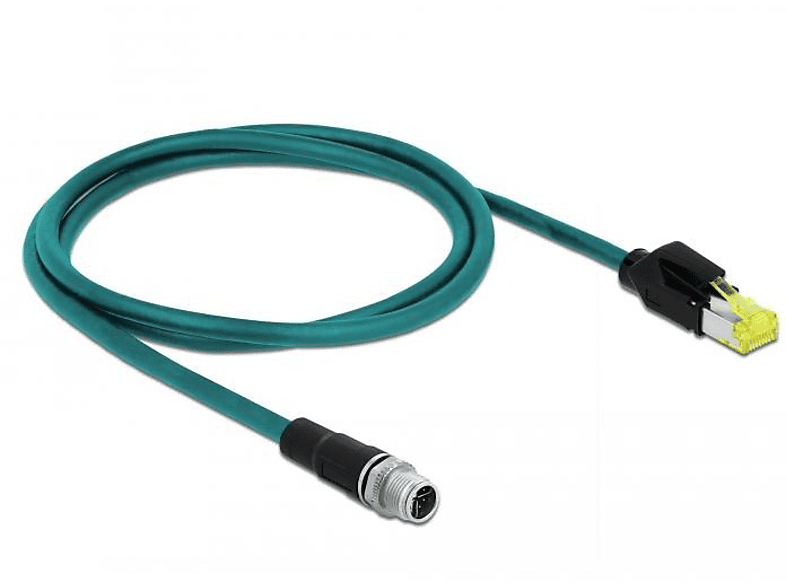 DELOCK 85429 Patchcable Cat.6a, Türkis