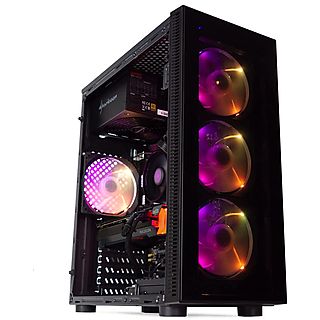 PC Gaming - Arizone Gravity, Intel Core i7-11700F 8 Núcleos 2.5Ghz up to 4,9Ghz Turbo  8 GT/s, 32 GB RAM, 1 TB SSD, GeForce RTX™ 3050, Windows 11 Pro (64 Bit), Windows 11 Pro, Negro