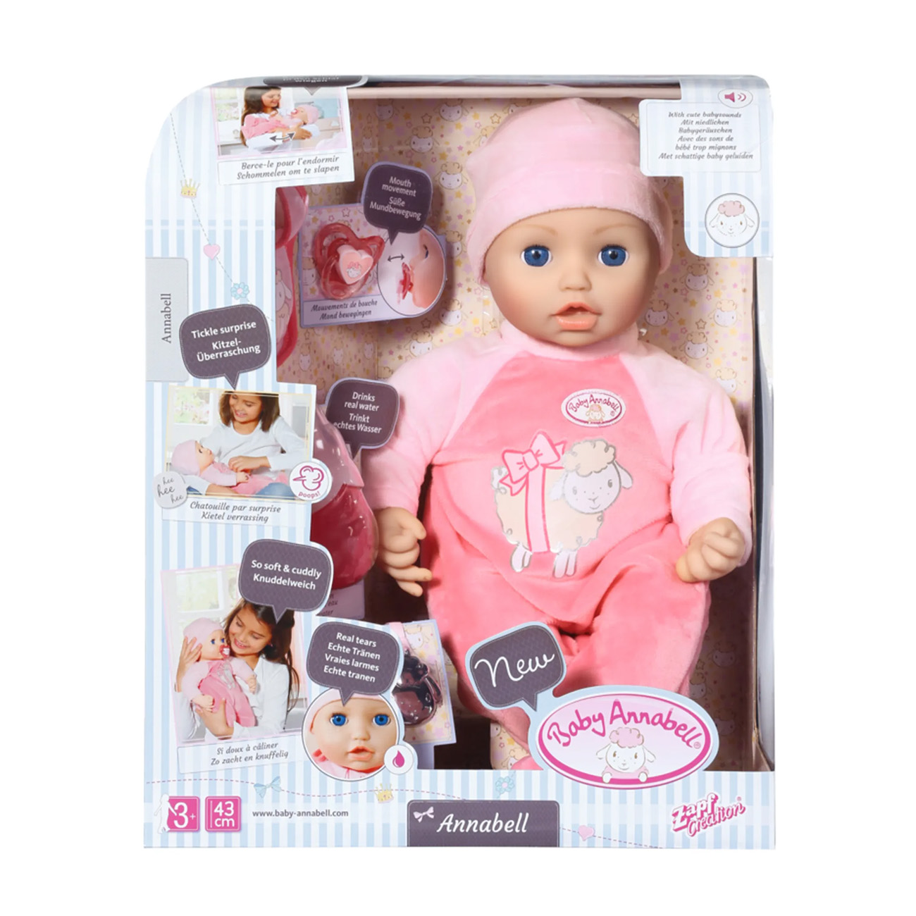 Baby CREATION 794999 Annabell ZAPF Babypuppe