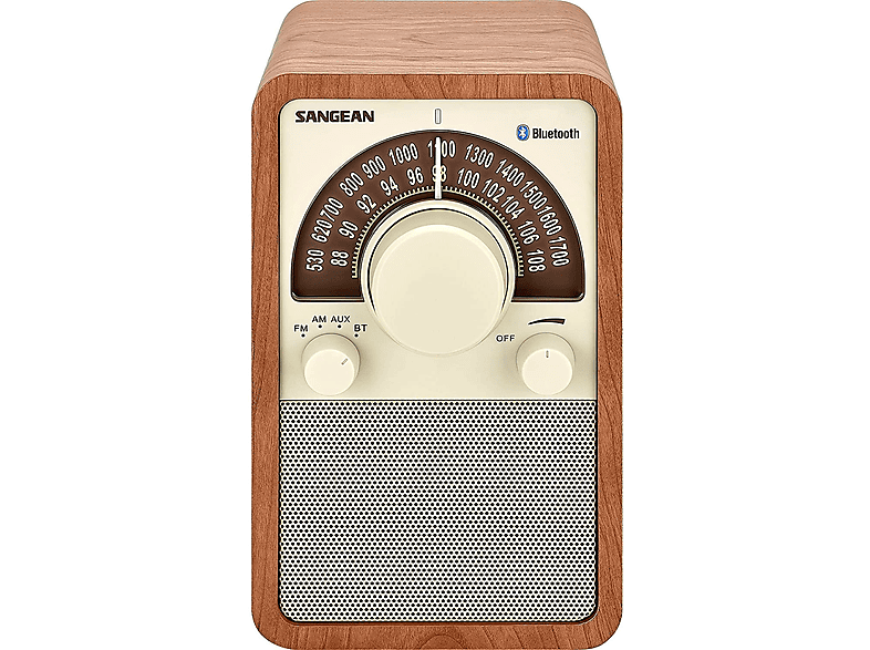 Radios  - Sangean WR-15BT Walnut / Radio de estantería SANGEAN