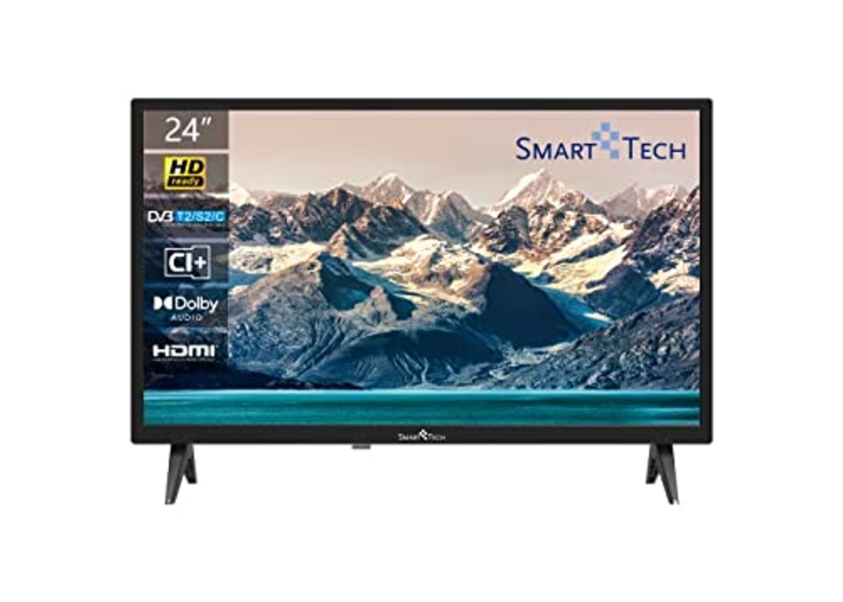 SMART TECH 24 Zoll / 24HN10T2 cm, 24 (Flat, HD) Zoll Smart LED 60 TV Non TV