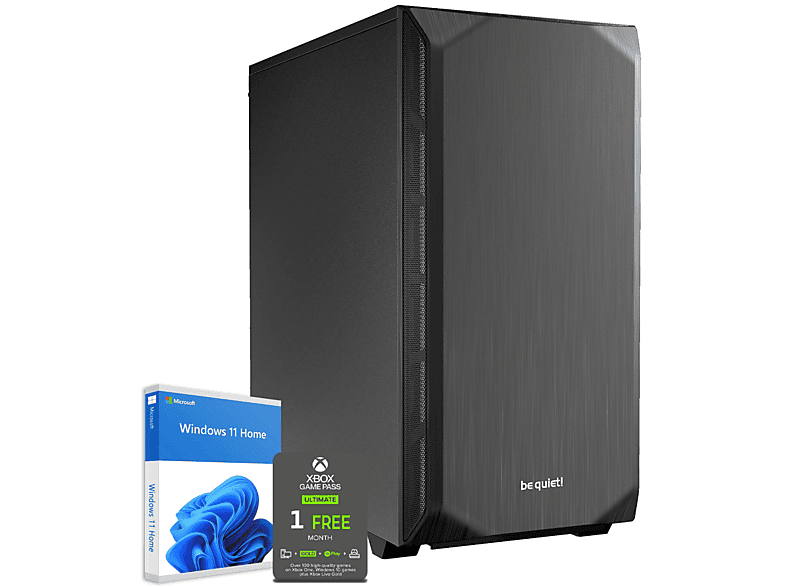 SEDATECH AMD Ryzen 7 4700G, Windows 11 Home mehrsprachig, PC-desktop mit AMD Ryzen™ 7 Prozessor, 16 GB RAM, 500 GB SSD, 2000 GB HDD, AMD Radeon™ Onboard Graphics