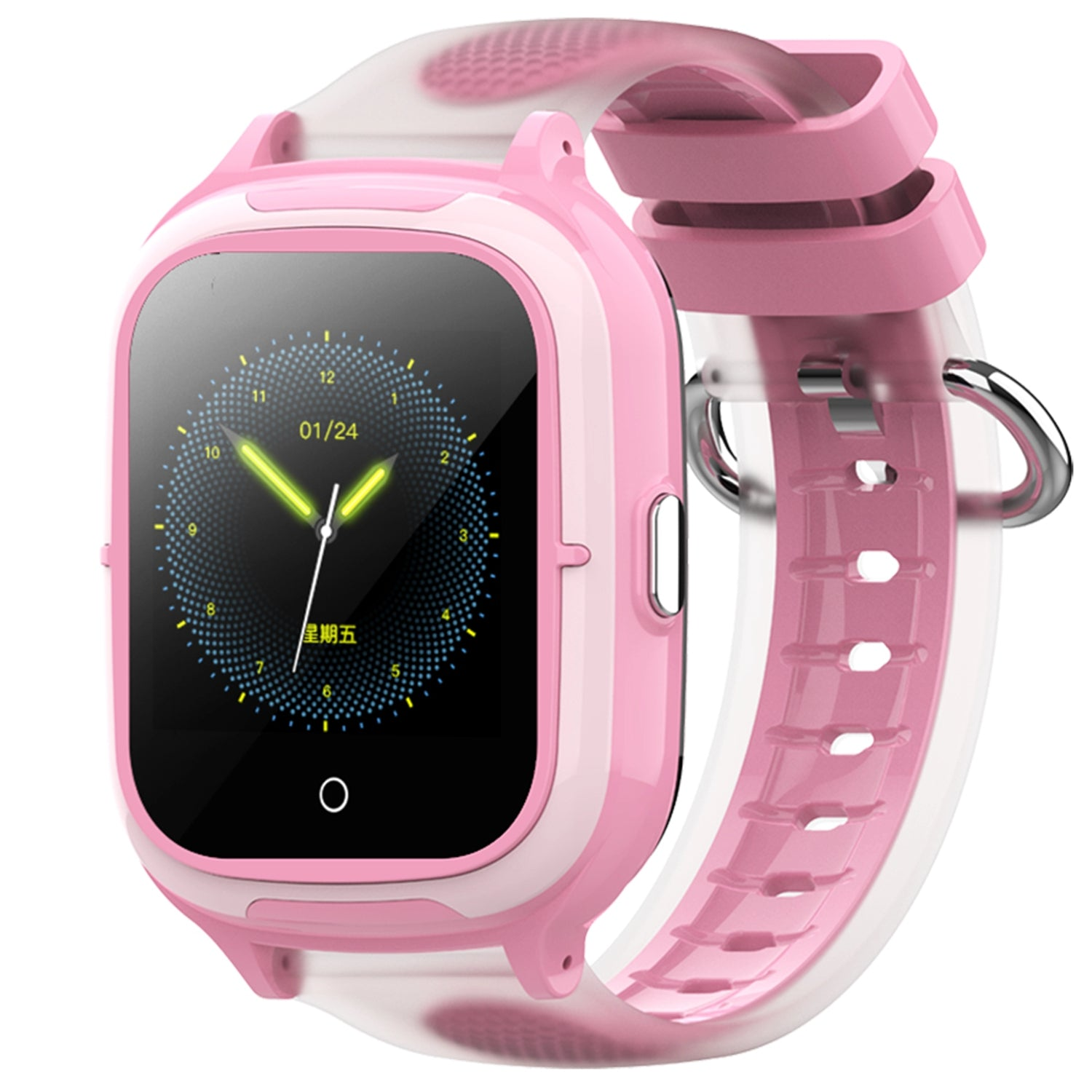 BLUE CHILLI DF55 Smartwatch Silicone, Pink
