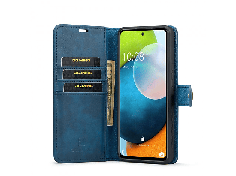 Galaxy MING 5G, Samsung, Blau 2in1, A53 Bookcover, DG