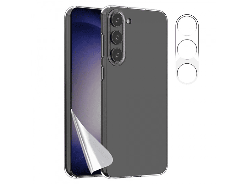 3in1, Backcover, Samsung, Galaxy S23 Plus, Transparent SATURN