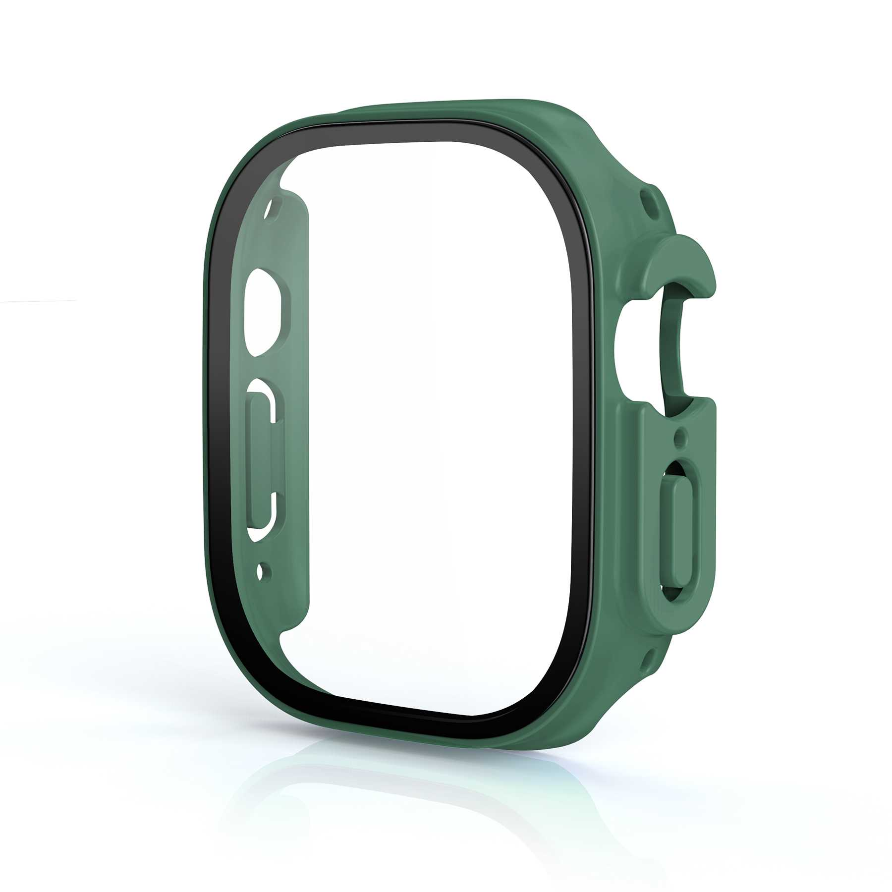 Grünes Uhrengehäuse für eine Smartwatch.