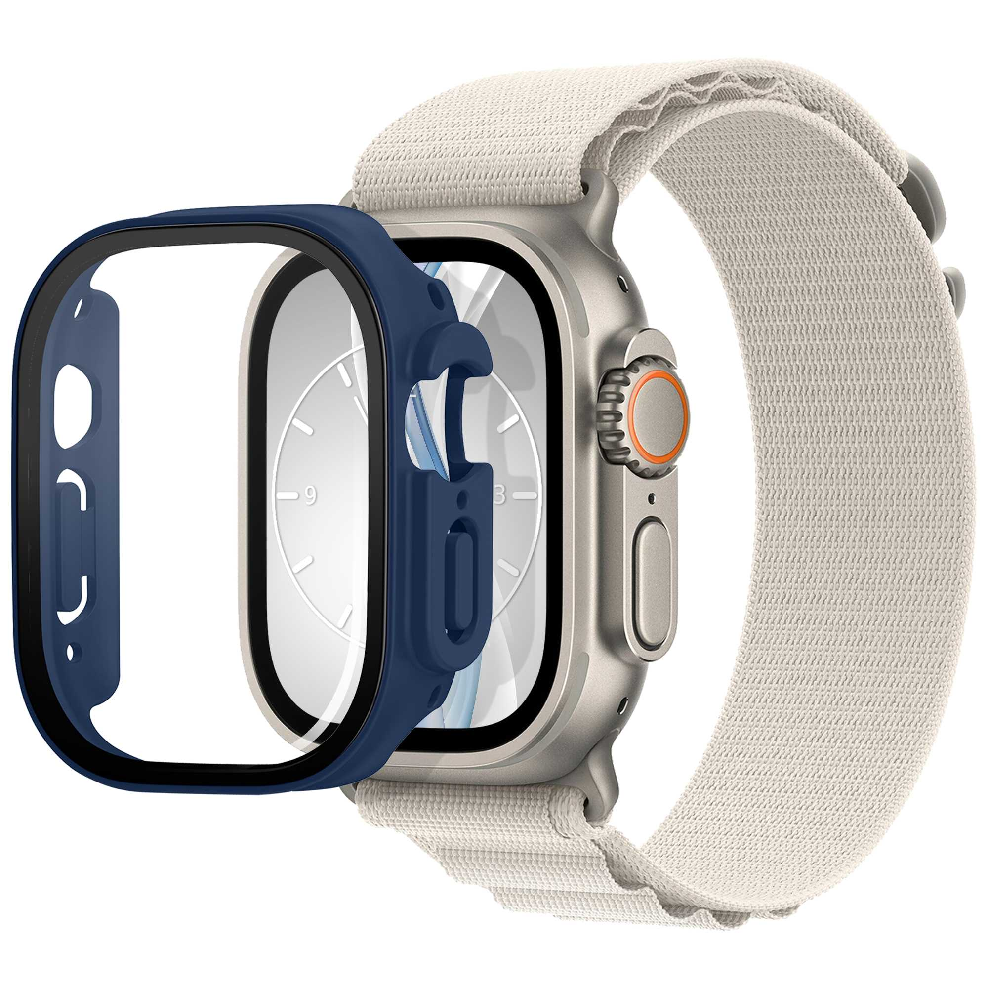 MTB MORE ENERGY Schutzhülle(für Apple mit Watch Displayschutz 2) Case Ultra, Ultra Watch Bumper