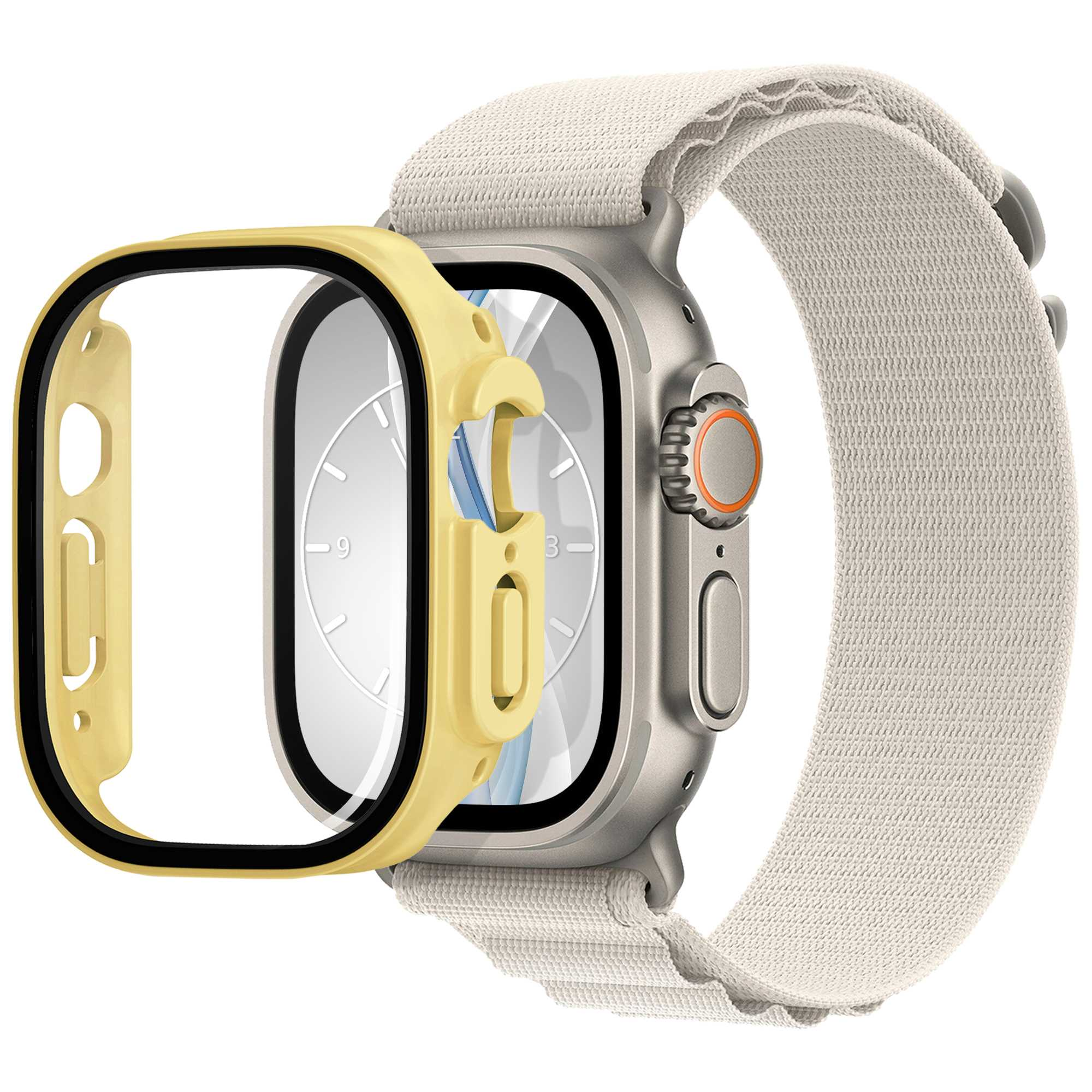 Bumper Displayschutz Apple Watch MORE Watch mit 2) Ultra Case Ultra, MTB ENERGY Schutzhülle(für
