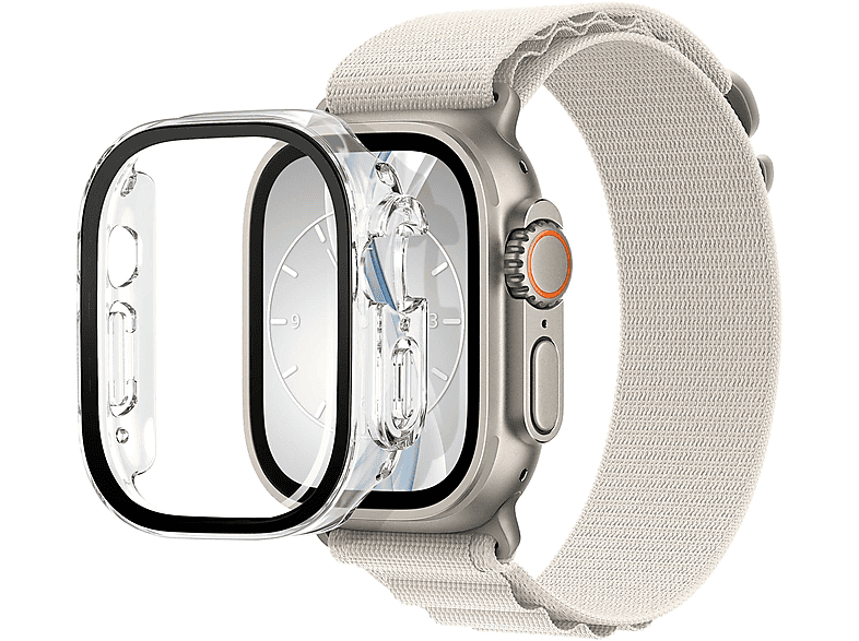 MTB MORE ENERGY Bumper Case mit Displayschutz Schutzhülle(für Apple Watch Ultra, Watch Ultra 2)