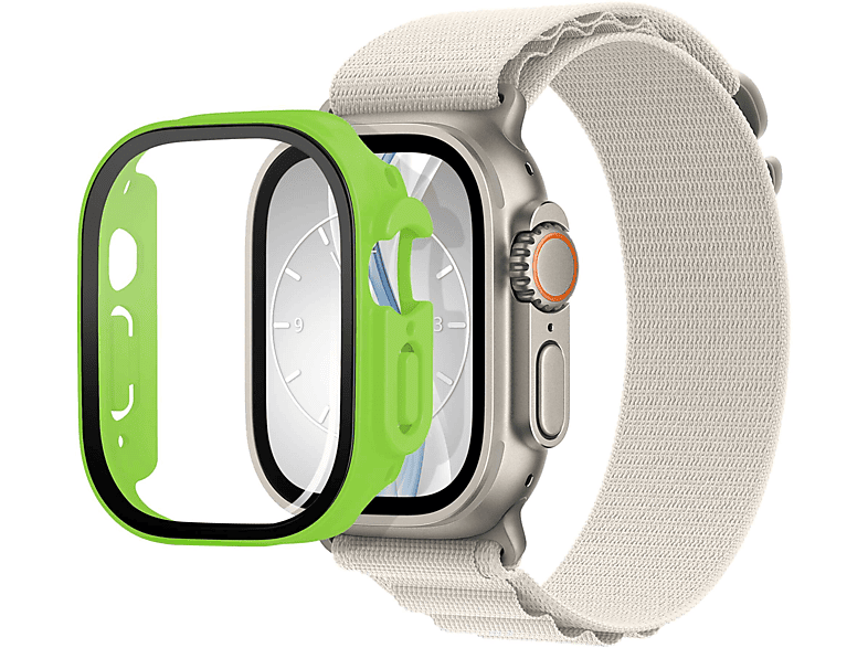 MTB MORE ENERGY Bumper Case Watch 2) Ultra Apple Watch mit Displayschutz Schutzhülle(für Ultra
