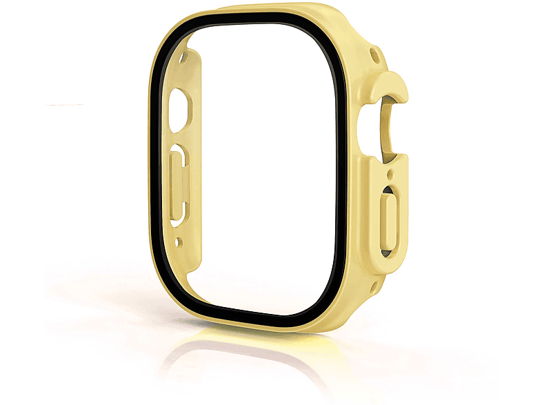 MTB MORE ENERGY Bumper Case mit Displayschutz Schutzhülle(für Apple Watch 7, 8, 9 45mm)