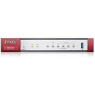 Router  - USGFLEX100-EU0102F ZYXEL, 1,0 kbps, Rojo