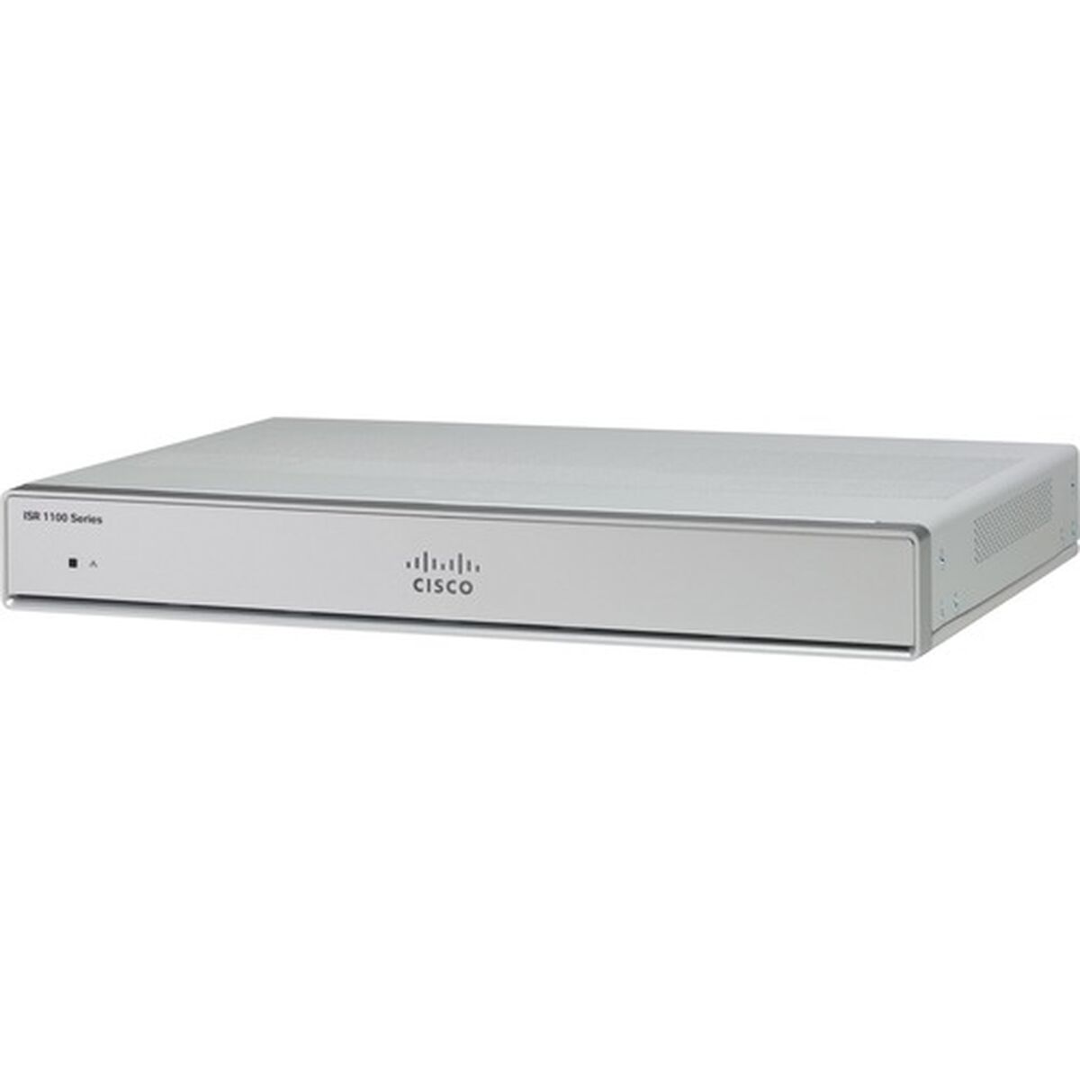 Silberner Server mit dem CISCO-Logo. Der Server befindet sich auf weißem Hintergrund.