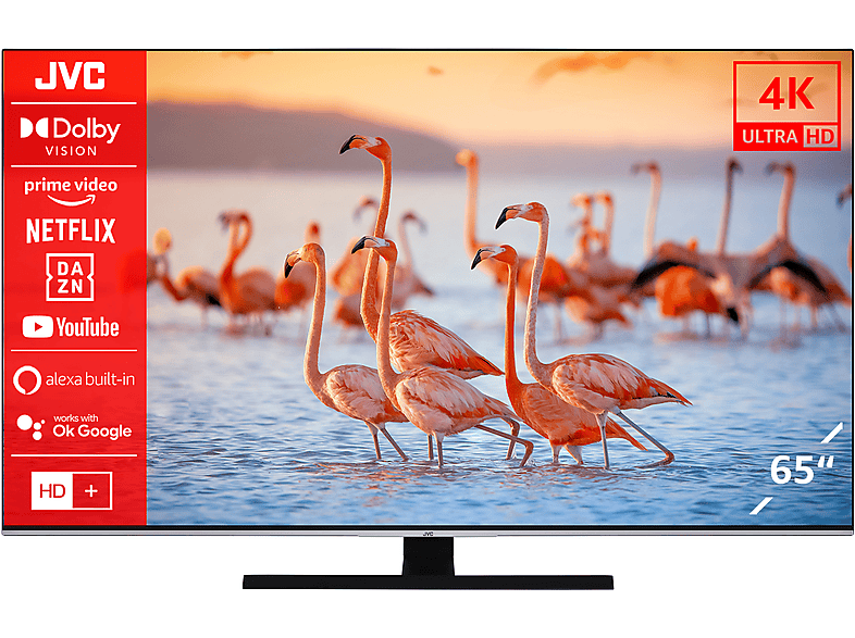 JVC LT-65VU8156 LED TV (Flat, 65 Zoll / 164 cm, UHD 4K, SMART TV) | LED-& LCD-TVs