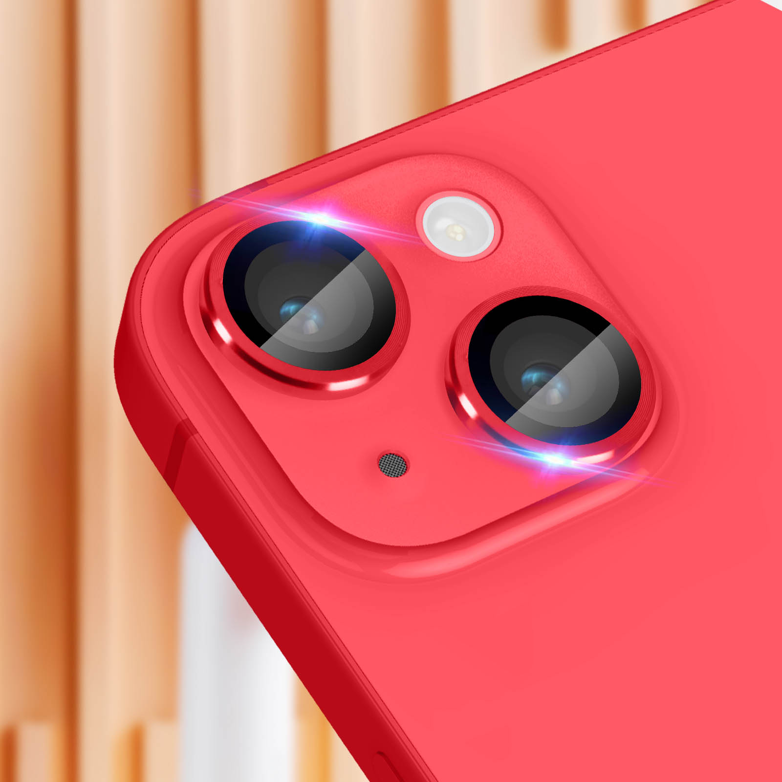 14 Rückkamera AVIZAR Folien(für iPhone Series Plus) Color Apple