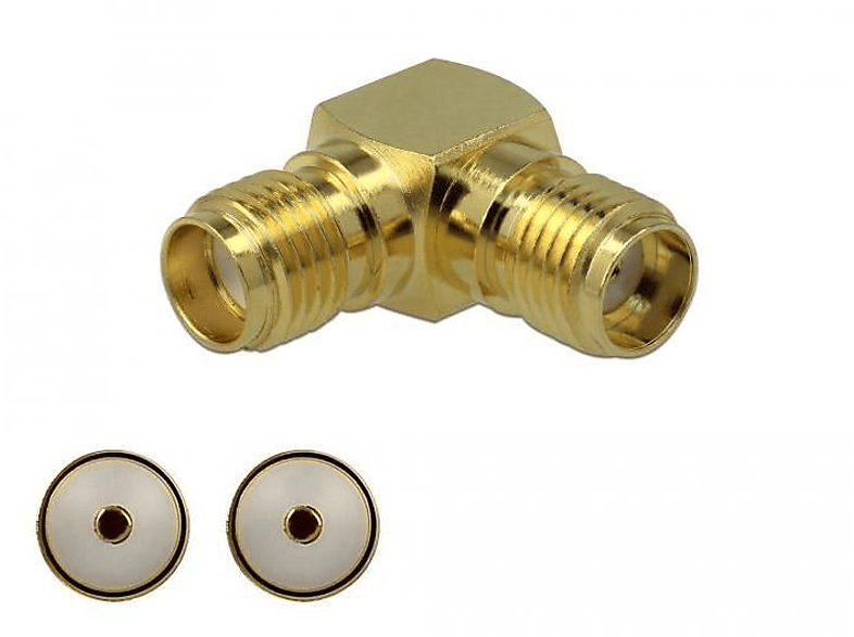 DELOCK 89964 Gold Stecker/Steckverbinder